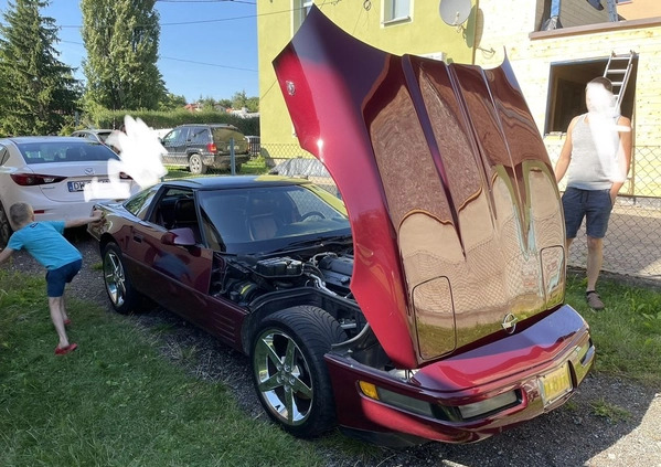 Chevrolet Corvette cena 85000 przebieg: 322162, rok produkcji 1993 z Mysłowice małe 46